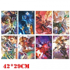 League of Legends Game Poster Set Pictures Mixed Random Choices