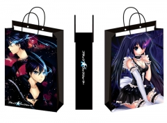 Black Rock Shooter Anime Colorful Portable Paper Bag and Gift Bag
