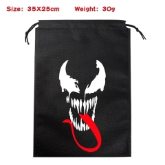 Venom Anime Canvas Drawstring Bag