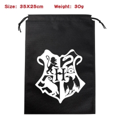 Harry Potter Anime Canvas Drawstring Bag