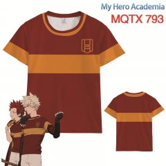My Hero Academia Anime Short Sleeve T Shirt