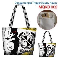 Dangan-Ronpa Anime Canvas Zipper Shopping Bag