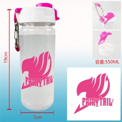Fairy Tail Cartoon Anime Portable Sport Cup with Buckle Water Bottle