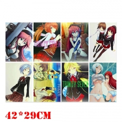 Trinity Seven Anime Poster Set Pictures Mixed Random Choices