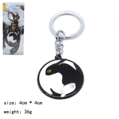 How To Train Your Dragon Movie Character Metal Keychain