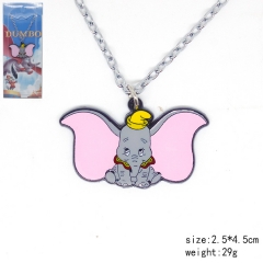 Dumbo Movie Cosplay Cartoon Character Metal Necklace