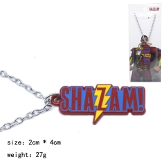 DC Comics Shazam! Movie Logo Alloy Necklace