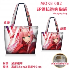 Darling in the Franxx Anime Thick Canvas Shopping Bag