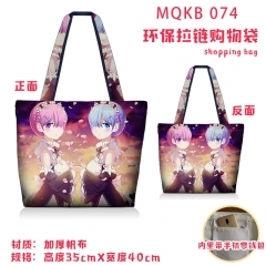 Re:Zero kara Hajimeru Isekai Seikatsu Anime Thick Canvas Shopping Bag