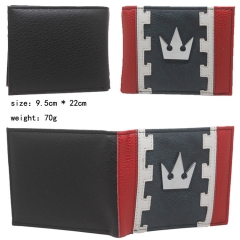 Kingdom Of Hearts Game PU Leather Wallet
