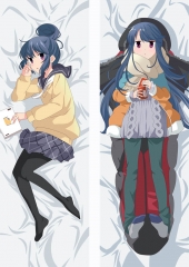 Yuru Camp Cartoon Anime stuffed Pillow