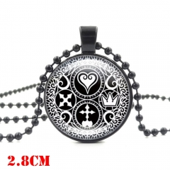 Kingdom Of Hearts Game Time Gem Alloy Necklace