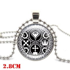 Kingdom Of Hearts Game Time Gem Alloy Necklace