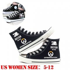 Overwatch Game Canvas Shoes