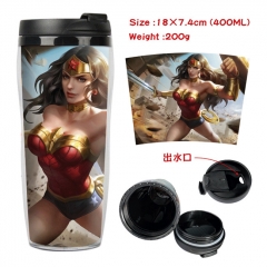 Wonder Woman Anime Insulation Cup Heat Sensitive Mug