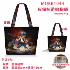 Playerunknown's Battlegrounds Game Anime Thick Canvas Shopping Bag