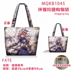 Fate Stay Night Anime Thick Canvas Shopping Bag