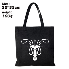 Game of Thrones Anime Canvas Shopping Bag Women Single Shoulder Bags