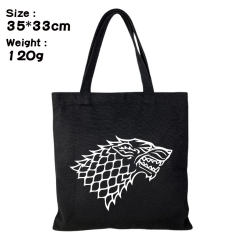Game of Thrones Anime Canvas Shopping Bag Women Single Shoulder Bags