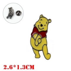 Winnie the Pooh Anime Alloy Badge Brooches Pin