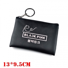 K-POP BLACKPINK PU Leather Cosmetic Bag