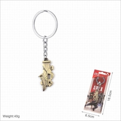 Apex Legends Game Cosplay Alloy Anime Keychain Pendant