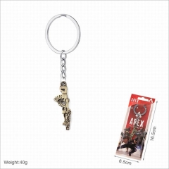 Apex Legends Game Cosplay Alloy Anime Keychain Pendant