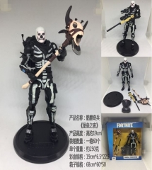 Fortnite Skull Trooper Video Game Anime Action Figure Toy 19cm