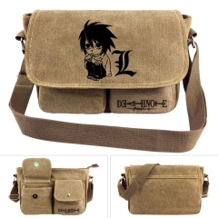 Death Note Cartoon Cosplay Canvas Anime Crossbody Bag