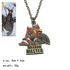 How to Train Your Dragon Movie Alloy Necklace