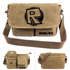 Roblox Game Cartoon Cosplay Canvas Anime Crossbody Bag
