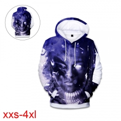 XXXTentacion 3D Print Casual Hooded Hoodie