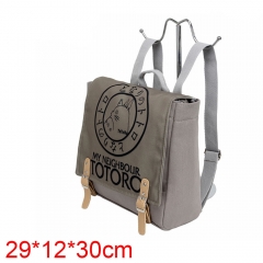 My Neighbor Totoro Anime Canvas Backpack Bag