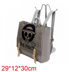 One Piece Anime Canvas Backpack Bag