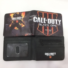 Call of Duty Game Cosplay PU Leather Coin Purse Anime Wallet