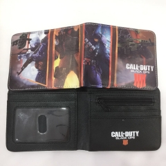 Call of Duty Game Cosplay PU Leather Coin Purse Anime Wallet