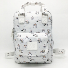 Natsume Yuujinchou Cartoon Anime Polyester Fashion For Girls Backpack Bag