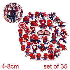 Marvel Comics Spider Man Movie Luggage Stickers