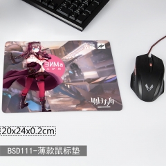 Arknights Game Cosplay Cartoon Cheapest Mouse Pad Fancy Print Mouse Pad