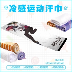 Arknights Game Cosplay Color Printing Anime Cooling Sports Towel