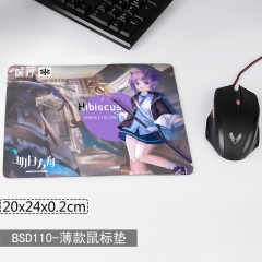 Arknights Game Cosplay Cartoon Cheapest Mouse Pad Fancy Print Mouse Pad