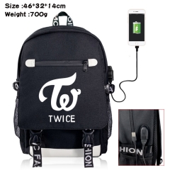 K-POP Twice Canvas Students Backpack Anime Bag