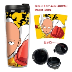 One Punch Man Anime Insulation Cup Heat Sensitive Mug
