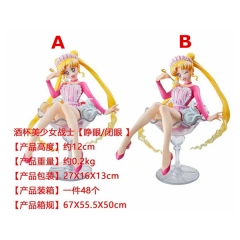 Pretty Soldier Sailor Moon Tsukino Usagi Cartoon Cosplay Character Collection Anime Toy PVC Figure