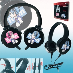 Re: Zero Kara Hajimeru Isekai Seikatsu Colorful Printing Anime Rotatable Headphone Earphone