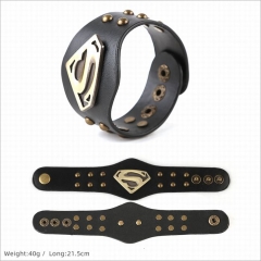 DC Superman Punk Style Movie Cosplay Anime Bracelet Bangles