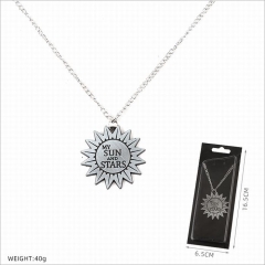 Game of Thrones My Sun and Stars Word Cosplay Decorative Alloy Anime Necklace