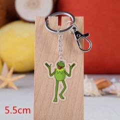 Sesame Street Kermit the Frog Anime Acrylic Keychain