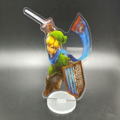 The Legend Of Zelda Cosplay Game Character Acrylic Figure Anime Plate Standing