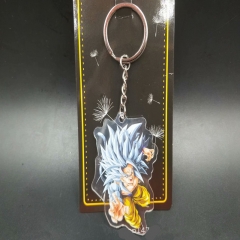 Dragon Ball Z Decorative Cartoon Character Cosplay Anime Acrylic Keychain